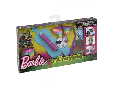 Набор игровой Mattel Barbie + Crayola раскрась наряды 1-00211615_2