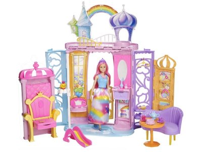 Набор игровой Mattel Barbie Переносной радужный дворец 1-00211616_2