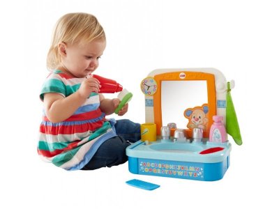 Игрушка Fisher Price Смейся и учись, Умывальник Ученого Щенка 1-00211649_2