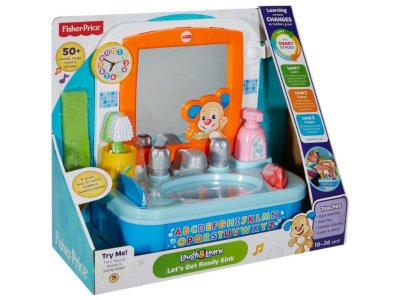 Игрушка Fisher Price Смейся и учись, Умывальник Ученого Щенка 1-00211649_3