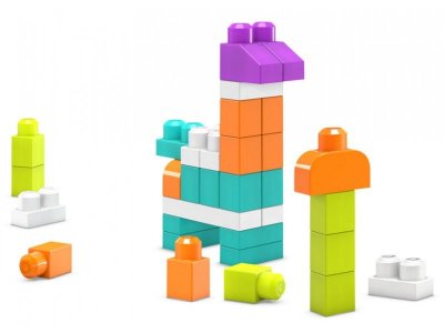 Конструктор Mattel, Mega Bloks Блоки для развития воображения, 40 дет. 1-00211698_1