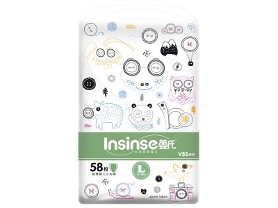 Подгузники-трусики Insinse V5S L, 58 шт. 1-00212184_1