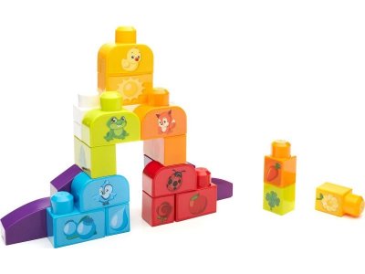 Конструктор Mattel, Mega Bloks Изучаем цвета 21 дет. 1-00212422_3