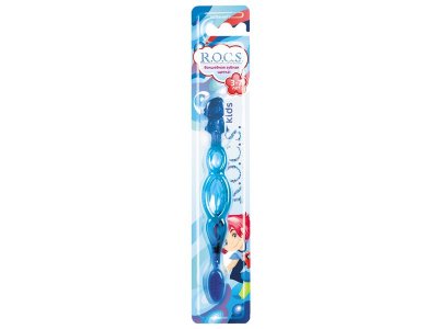 Зубная щетка R.O.C.S Kids, Экстра мягкая щетина для детей от 3 до 7 лет 1-00212949_8