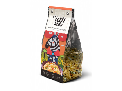 Макарошки Yelli Kids Лимпопо с овощами, 90 г 1-00213270_1