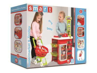 Игрушка Smart, Супермаркет с тележкой 1-00215100_2
