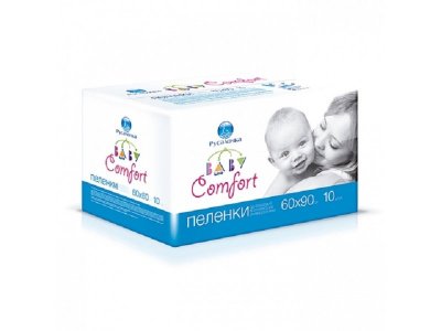 Пеленки Русалочка Baby Line Comfort универсальные, 60*90 см, 10 шт. 1-00215258_1