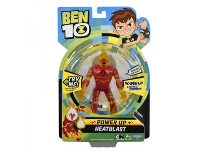 Фигурка Playmates toys Ben 10, Человек-огонь, свет-звук 16 см 1-00215687_3