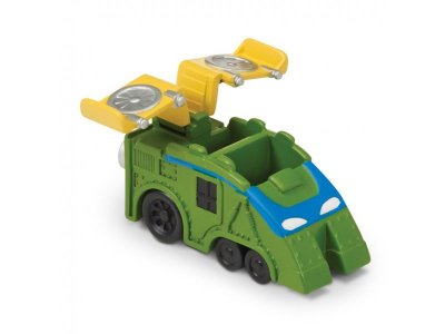 Набор Playmates toys Micro, Боевой локомотив Черепашек-ниндзя с фигурками Лео и Шредера 1-00215705_2