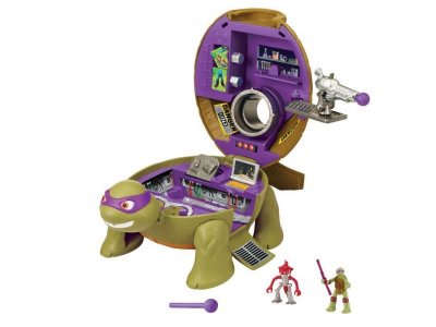 Набор Playmates toys Micro, Черепашки-ниндзя, Лаборатория Донни 1-00215713_1