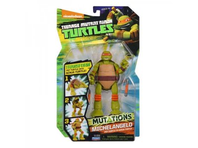 Фигурка Playmates toys, Черепашки-ниндзя Майк, серия Mutation 15 см 1-00215728_2