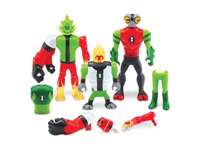 Набор Playmates toys Ben 10, Камера создания пришельцев (4 фигурки) 1-00215704_2