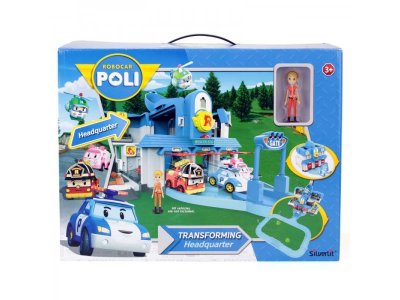 Набор Silverlit Robocar Poli, Штаб-квартира 2.0 1-00215906_3