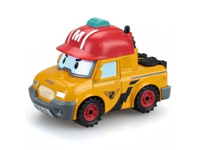 Игрушка Silverlit Robocar Poli, Марк металлическая машинка 6 см 1-00215947_1