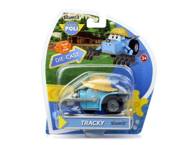 Игрушка Silverlit Robocar Poli, Трэки металлическая машинка 6 см 1-00215950_2