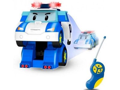Робот-трансформер Silverlit Robocar Poli, Поли на радиоуправлении (управляется в форме робота и маши 1-00215954_1