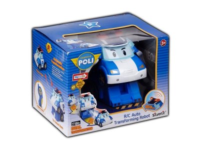Робот-трансформер Silverlit Robocar Poli, Поли на радиоуправлении (управляется в форме робота и маши 1-00215954_2