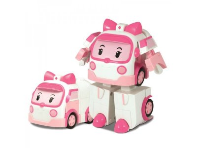 Трансформер Silverlit Robocar Poli, Эмбер 10 см 1-00215973_1