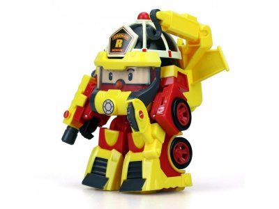 Трансформер Silverlit Robocar Poli, Рой 10 см + костюм супер-пожарного 1-00215980_1