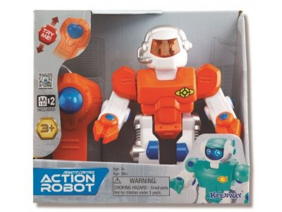 Игрушка Keenway Робот, пульт управления: свет, движется 1-00215482_1