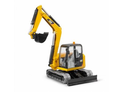Игрушка Bruder, Экскаватор гусеничный CAT с отвалом 1-00216006_1