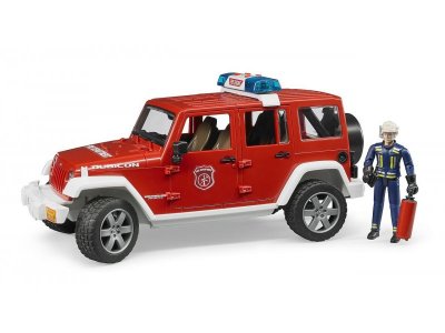 Игрушка Bruder, Внедорожник Jeep Wrangler Unlimited Rubicon Пожарный с фигуркой 1-00216011_1