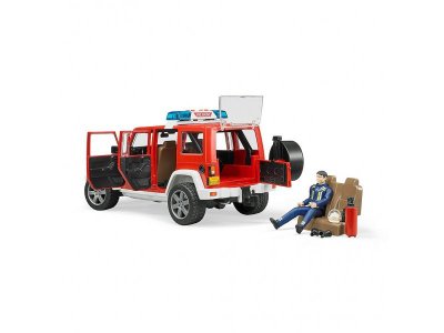 Игрушка Bruder, Внедорожник Jeep Wrangler Unlimited Rubicon Пожарный с фигуркой 1-00216011_3