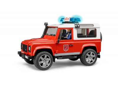 Игрушка Bruder, Внедорожник Land Rover Defender Station Wagon Пожарный с фигуркой 1-00216013_3
