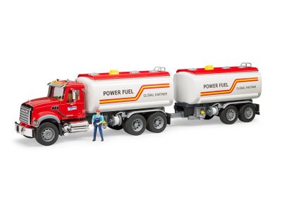 Игрушка Bruder, Бензовоз MACK, красная кабина 1-00216016_2