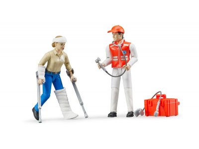 Набор Bruder, Фигурки Скорая помощь с аксессуарами 1-00216043_1