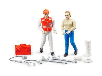 Набор Bruder, Фигурки Скорая помощь с аксессуарами 1-00216043_3