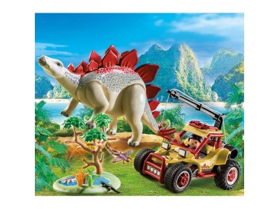 Конструктор Playmobil, Динозавры: Исследовательский транспорт со стегозавром 1-00216416_2