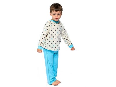 Комплект Марвелин детский (футболка с капюшоном, длинными рукавами+брюки) 1-00209827_1