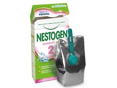 Смесь Nestle Nestogen 2 Комфорт Plus 350 г 1-00218309_2