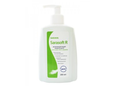 Мыло Sarasoft жидкое дезинфицирующее 280 мл 1-00218404_1