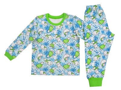Пижама Панда дети, теплая 1-00218807_1
