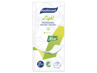 Прокладки Vuokkoset ежедневные женские, 26 шт. 1-00219080_1