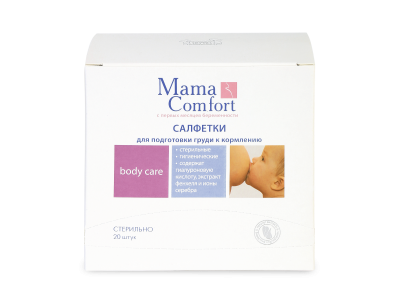 Салфетки Mama Comfort для подготовки груди к кормлению 20 шт 1-00219127_1