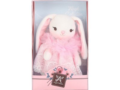 Мягкая игрушка Angel Collection, Зайка Мишель в платье 1-00220408_1