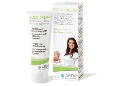 Крем Ardo Gold Cream для сосков ланолиновый, 10 мл 1-00220528_1