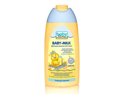 Молочко Babyline для тела детское, 250 мл 1-00128777_1