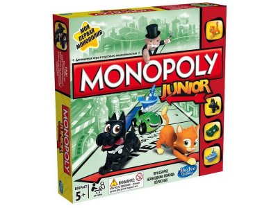 Игра настольная Hasbro Gaming Monopoly Джуниор. Моя первая монополия 1-00220757_1