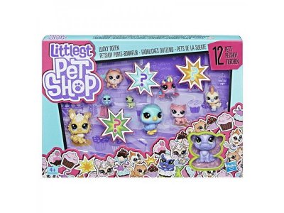 Набор игровой Hasbro, Littlest Pet Shop. 12 Счастливых Петов 1-00220774_1