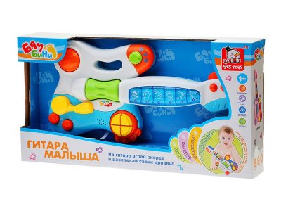 Игрушка развивающая S+S Toys, Bambini Гитара малыша с подсветкой и музыкой 1-00218475_3