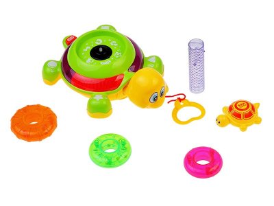 Игрушка развивающая S+S Toys Черепаха пластиковая с подвижными и светящимися элементами 1-00218677_3