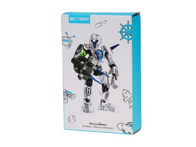 Робот-трансформер S+S Toys пластиковый с подвижными элементами 1-00221877_3