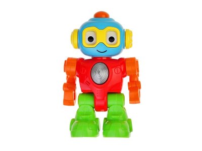 Робот S+S Toys, Bambini музыкальный пластиковый со светящимися элементами 1-00218724_1