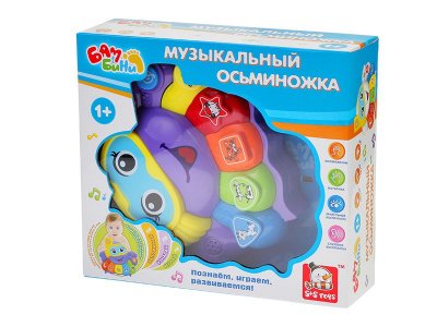 Игрушка развивающая S+S Toys, Bambini Пианино Музыкальная осьминожка 1-00218746_3