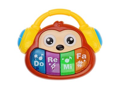 Игрушка развивающая S+S Toys, Bambini Пианино Музыкальное ЗОО со светящимися элементами 1-00218748_2
