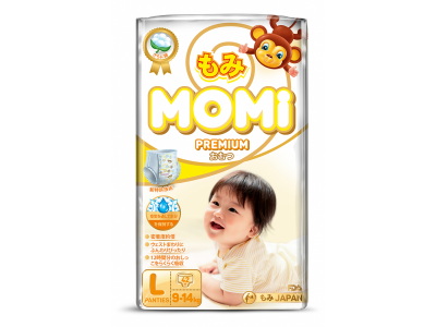 Подгузники-трусики Momi Premium L, 9-14 кг, 42 шт. 1-00223974_1